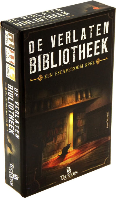 Tucker's Fun Factory: Die verlassene Bibliothek – zerstörungsfreies Puzzle-Fluchtspiel