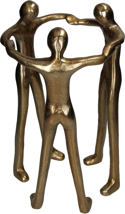 HD Collection Ornamentfigur Aluminium 21x21x36cm