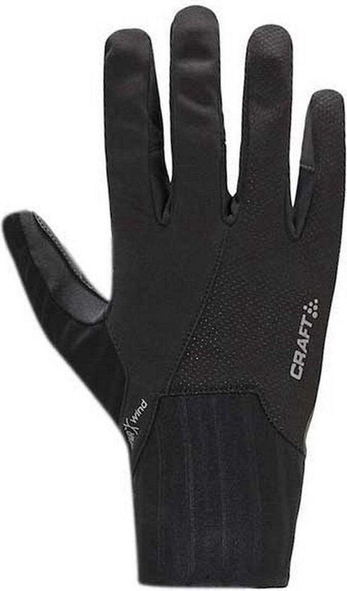Craft All Weather Glove Fahrradhandschuhe – Größe 8 – Schwarz Schwarz