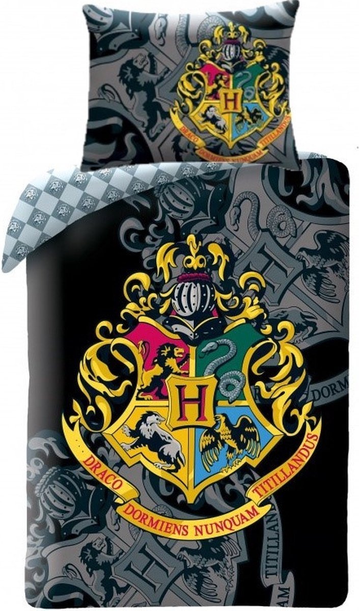 Harry Potter Bettbezug, Magic – Einzelbett – 140 x 200 cm – Baumwolle