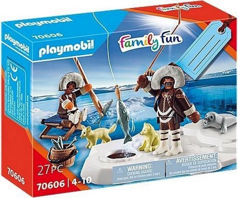 Playmobil-Familienspaß-Eisfischer