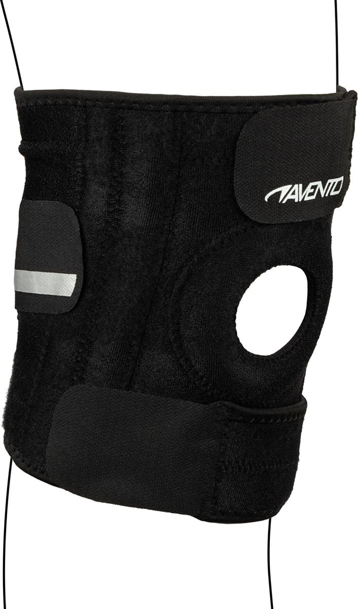 Avento Kniebandage – verstellbar – Einheitsgröße – Neopren – Kompression