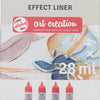 TALENS Art Creation Effektliner Set 4x28ml SpecialteParel