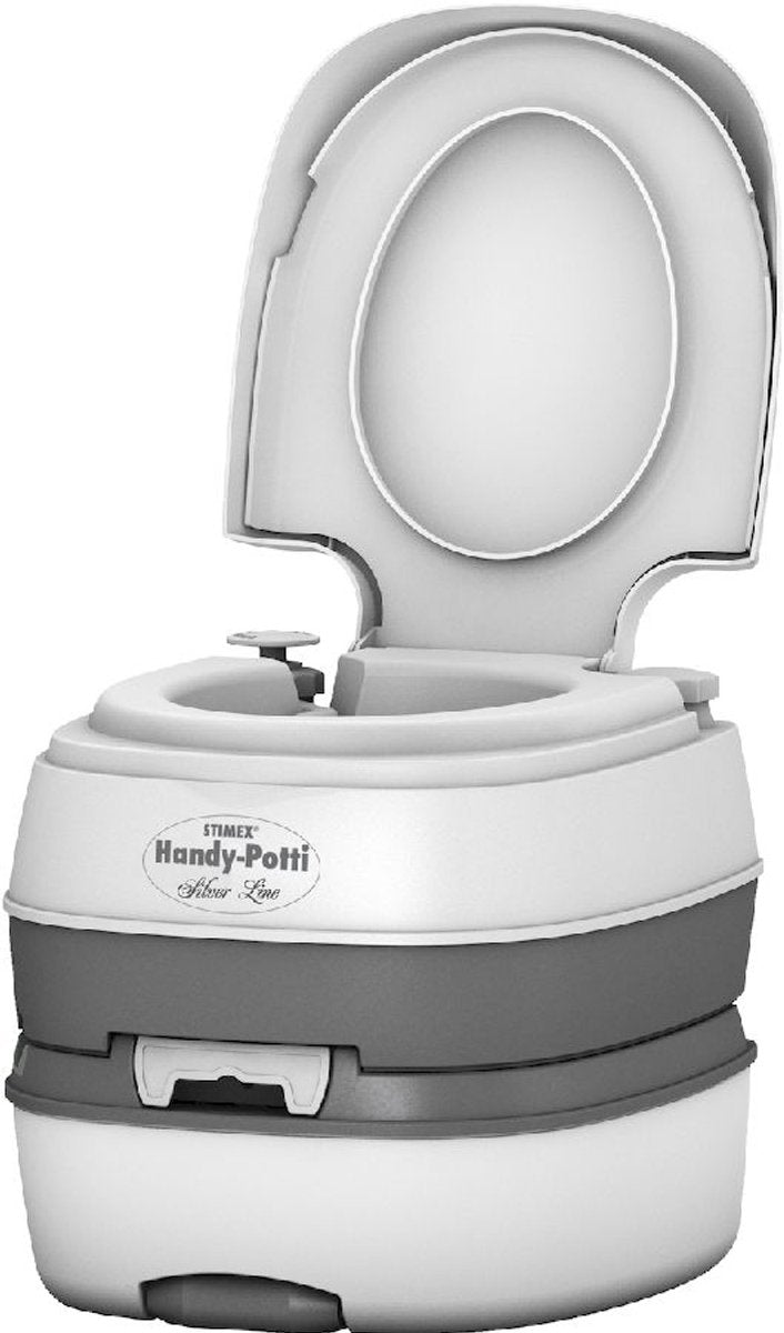Stimex Chemietoilette – handliches Potti Silverline – 17 Liter