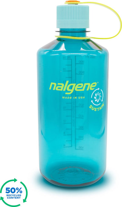 Nalgene – Enghalsflasche – Trinkflasche – Wasserflasche – auslaufsicher – 1000 ml – BPA-frei – nachhaltig – himmelblau