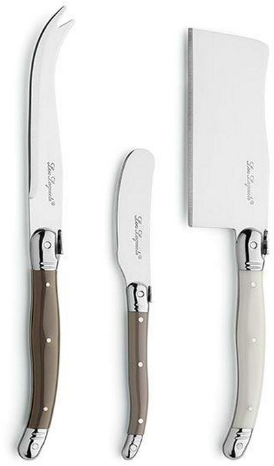 Lou Laguiole Lou Laguiole Holzkäsemesser 3-teilig Set