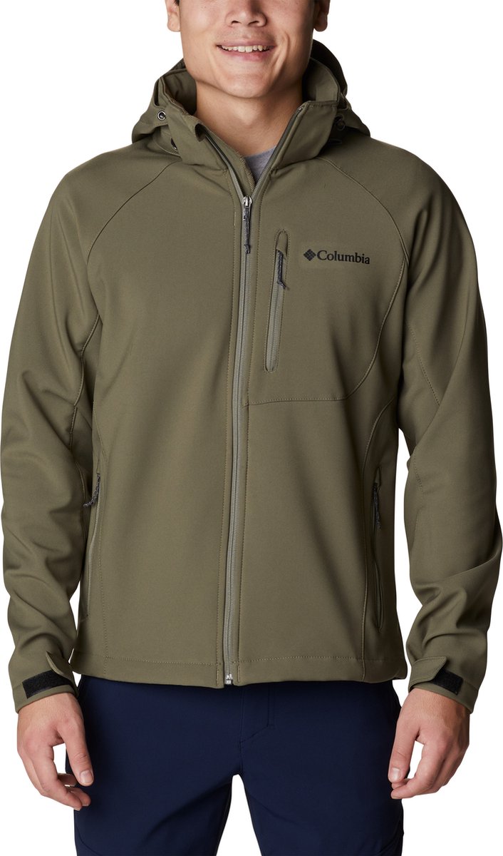 Columbia Cascade Ridge™ III Softshell Herren Outdoor-Jacke – Steingrün – Größe L