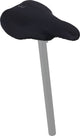 Bbb Cycling Dryseat Sattelbezug wasserdicht – Sattelbezug Urban und E-Bike – mit Klettbefestigung an Sattelschienen – Größe M: 270 x 185 mm – BSD-181