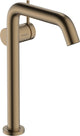 Hansgrohe tecturis s – Waschtischarmatur – Einhebelbedienung – Kaltstart energiesparend – ohne Ablaufgarnitur – Größe 240 mm – gebürstete Bronze