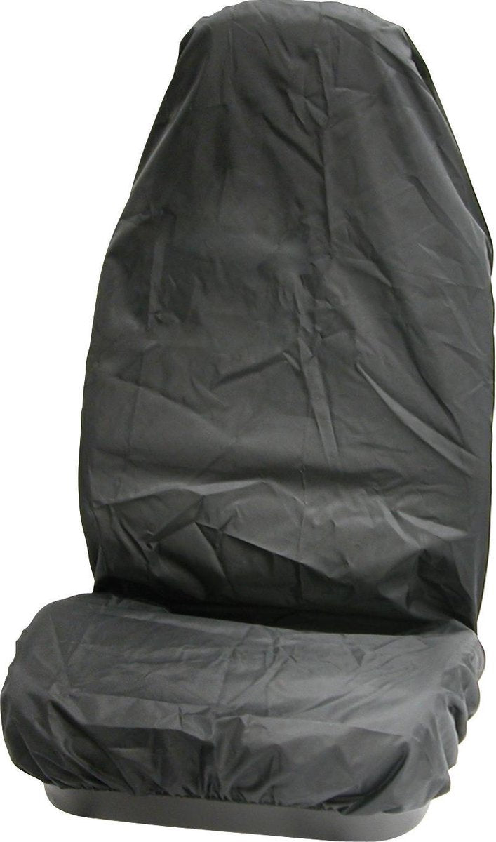 Carpoint Mechaniker-Sitzbezüge – 2 Stück – wasser- und ölbeständig – geeignet für Seitenairbag – universell – Polyester