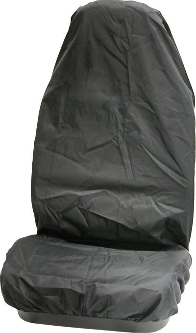 Carpoint Mechaniker-Sitzbezüge – 2 Stück – wasser- und ölbeständig – geeignet für Seitenairbag – universell – Polyester