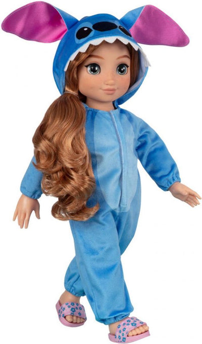 Jakks Disney Ily inspiriert von Stich erdbeerblonden Haaren, 45 cm große Puppe