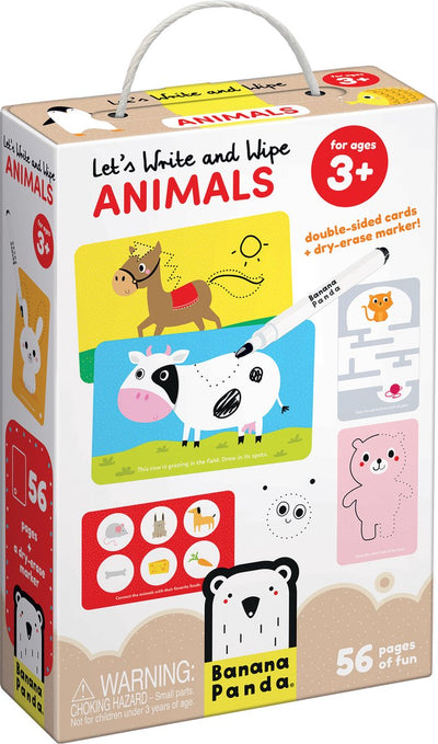 Bananenpanda – lass uns Tiere schreiben und löschen
