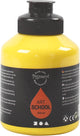 Creativ Company Acrylfarbe, seidenmatt, transparent, Primärgelb, 500 ml 1 Flasche