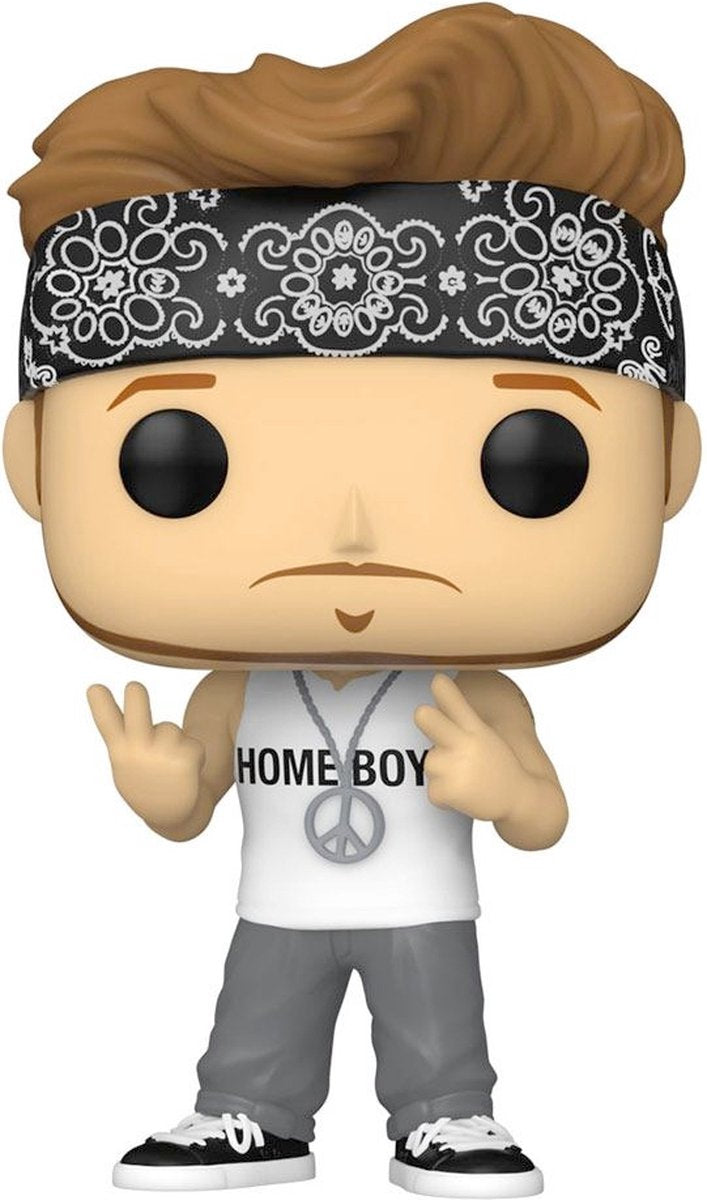 Funko New Kids on the Block – Pop! Rocks Donnie 9 cm Sammlerfigur – Mehrfarben