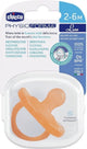 Chicco Schnuller Physioforma Luxus Silikon Orange 2-6m