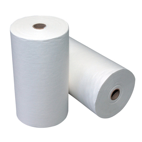 Handtuchrolle Vliesstoff weiß (6x 55m)