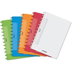 Spiralblock Ad-hoc Colourlines kariert A4 144 Blatt transparent