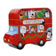 Decoris Aufbewahrungsdose Weihnachtsbus 19x15,5x7cm