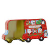 Decoris Aufbewahrungsdose Weihnachtsbus 19x15,5x7cm