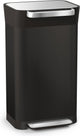 Joseph Joseph - Titan Abfallbehälter 30 Liter - Edelstahl - Schwarz