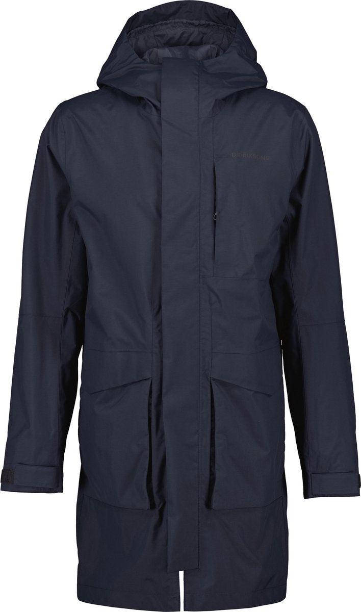 Didriksons andreas usx park 2 herren-outdoorjacke – dunkles nachtblau
