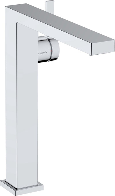 Hansgrohe tecturis e – Waschtischarmatur – Einhebelbedienung – Kaltstart energiesparend – mit Ablassschraube – Größe 240 mm – Chrom