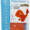 Bandai – Nanoblock – Charmander – Pokémon – Mini-Steinfigur – Bauset – Pixel Charmander Pokémon-Figuren-Set – nbpm002