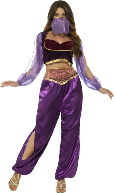 Smiffys Kostüm -XS- Arabische Prinzessin Lila