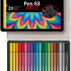 Stabilo Pen 68 in Metal Box, 20 kl.