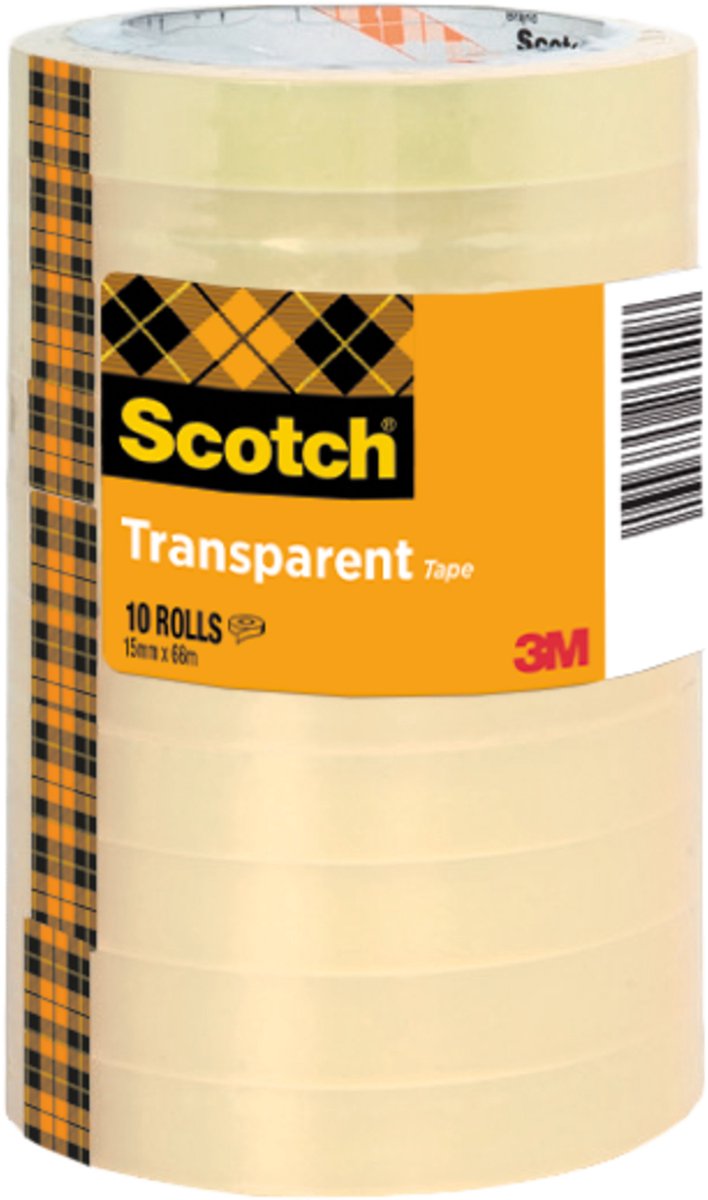 Scotch Klebeband 508 15mmx66m transparent 10 Rollen