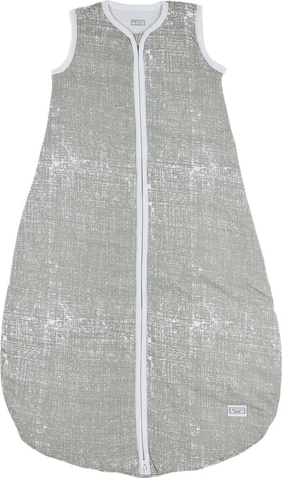 Meyco Baby Fine Lines Baby-Sommerschlafsack rund – Grau – 110 cm – 0,5 Tog