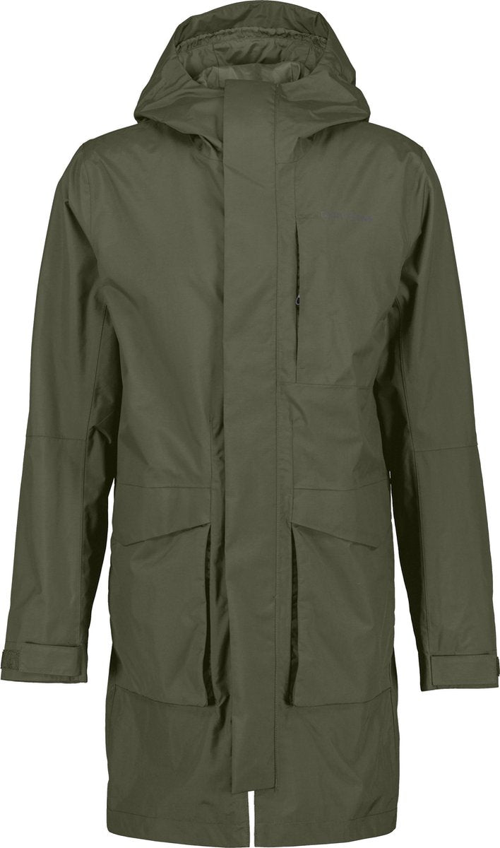 Didriksons andreas usx park 2 herren-outdoorjacke – tiefgrün