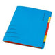 Sortiermappe djois secolor blau 6 Tabs a4