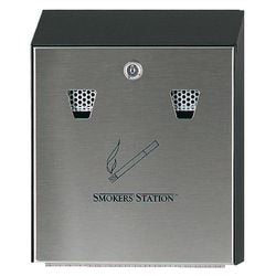 Wandaschenbecher Rubbermaid Stahl 39,6 x 27,4 x 8,9 cm