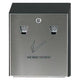 Wandaschenbecher Rubbermaid Stahl 39,6 x 27,4 x 8,9 cm
