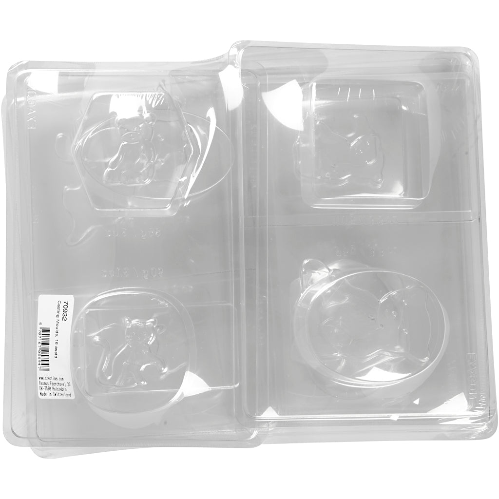 Creativ Company Formen, 16 Stück 1 Box