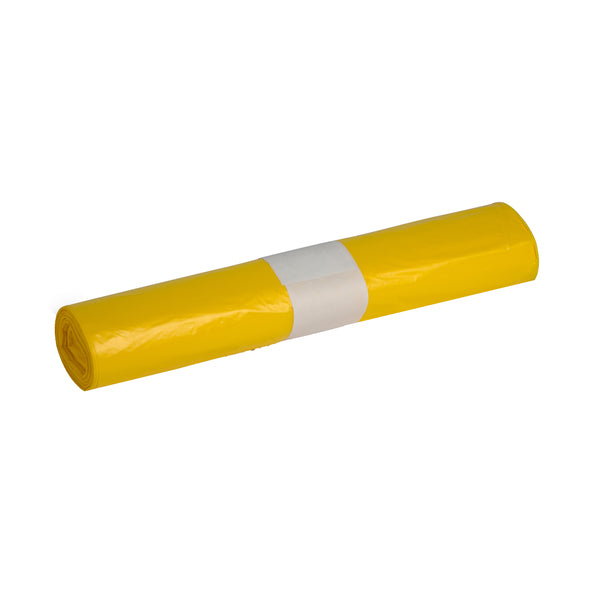Abfallbeutel Powersterko Recy Gelb 58x100cm T23 70 Liter 20 Rollen à 25 Stück
