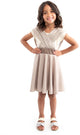 Kleine Abenteuer – galaktisches Scavenger-Twirl-Kleid – Größe 128-134