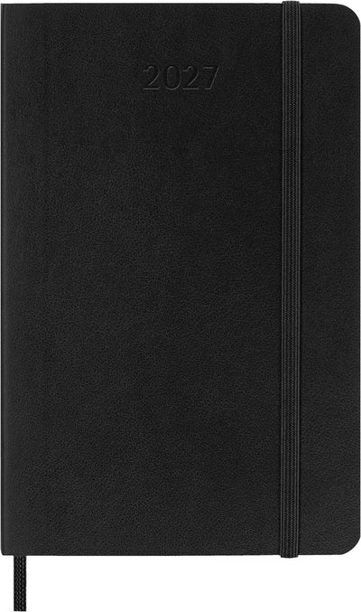 Moleskine 12-Monats-Tagebuch – 2027 – täglich – Tasche – Softcover – Schwarz
