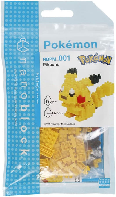 Nanoblock-Baukasten Pokémon Pickachu - 130-tlg.