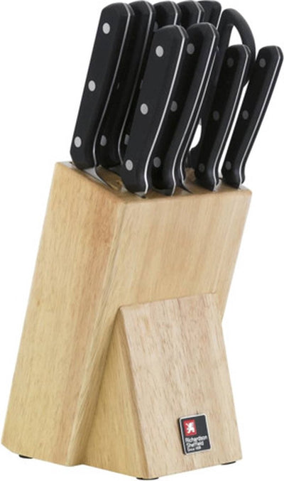 Richardson Sheffield – Cucina Messerset – inklusive Messerblock – 10 Stück – in Geschenkverpackung