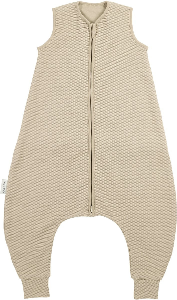 Meyco Baby Studio Collection klassischer Schlafoverall-Pullover – Sand – 80 cm – 1,0 Tog