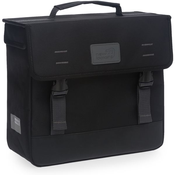 New Looxs Origin Single Fahrradtasche – Schwarz – Wasserabweisend – 1,23 kg