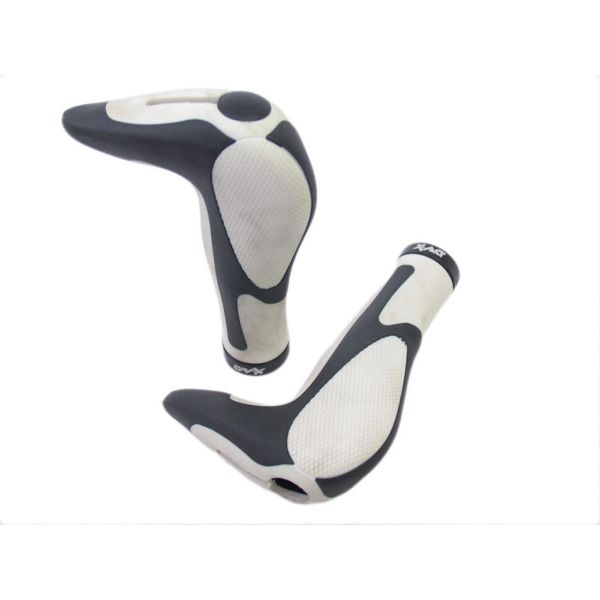 Ergotec Handle Set X-Act-Sicherheitsgriff Schwarz Weiß 147 mm