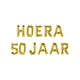 Paperdreams Folienballongirlande – Hurra 50 Jahre