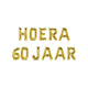 Paperdreams Folienballongirlande – Hurra 60 Jahre