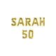Paperdreams Folienballongirlande – Sarah 50