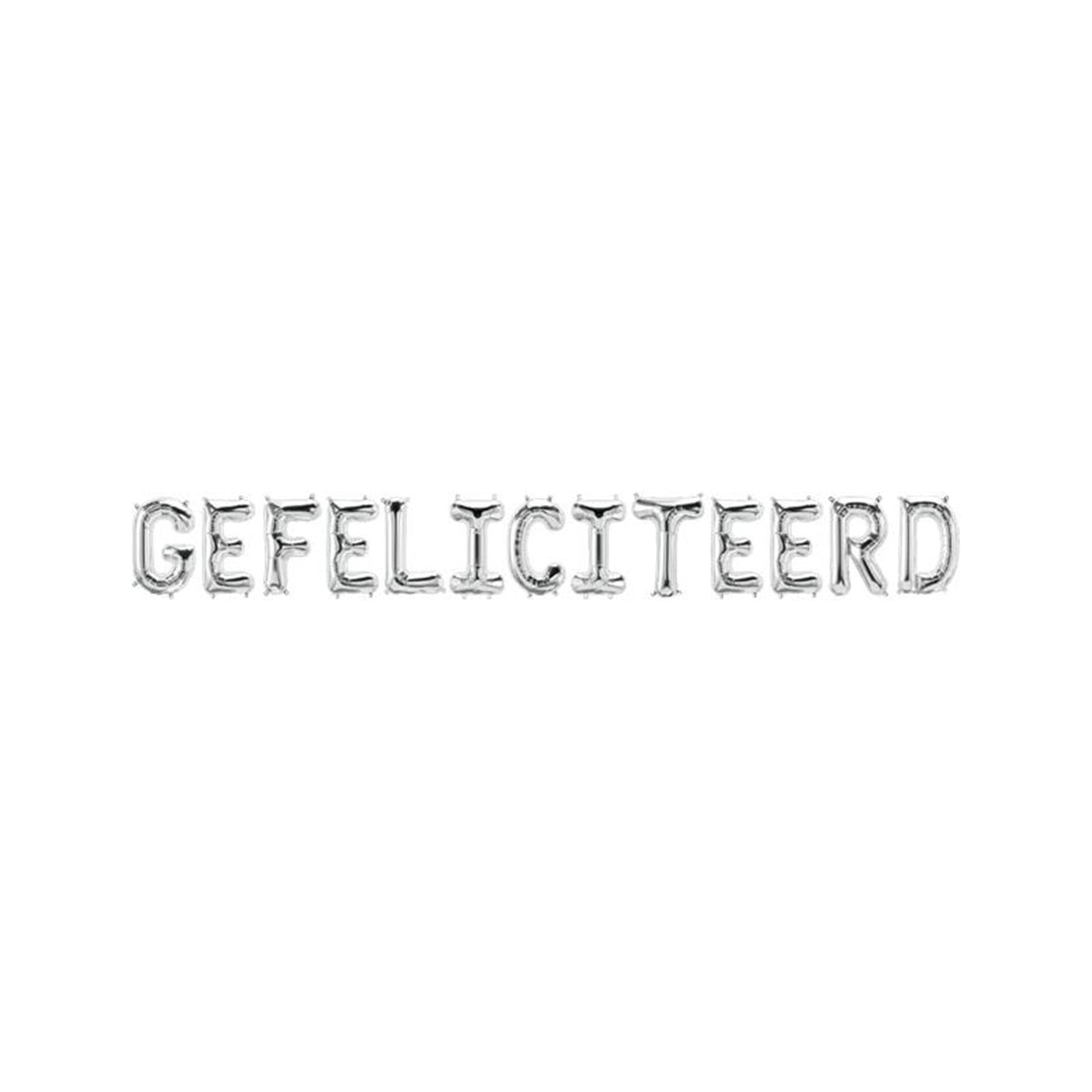 Paperdreams Folienballongirlande – herzlichen Glückwunsch