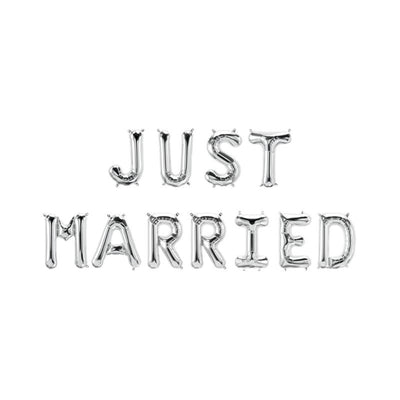 Paperdreams Folienballongirlande – Just Married